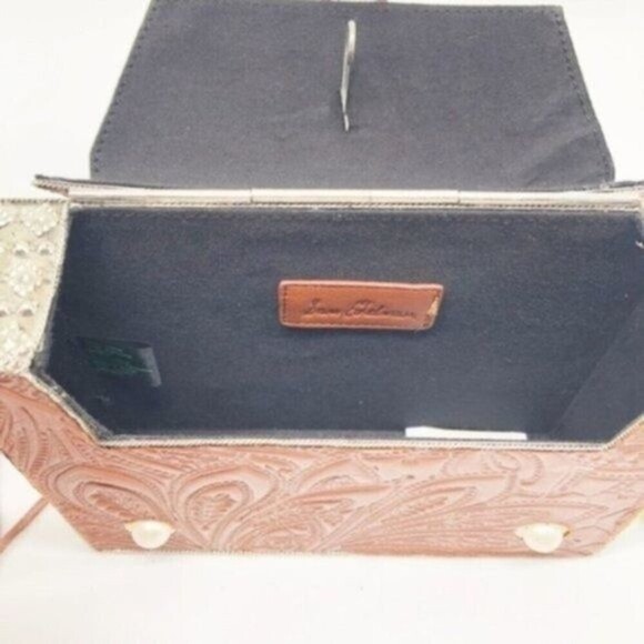 SAM EDELMAN Gianna Iron Boxed Mini Crossbody Bag - Picture 3 of 5